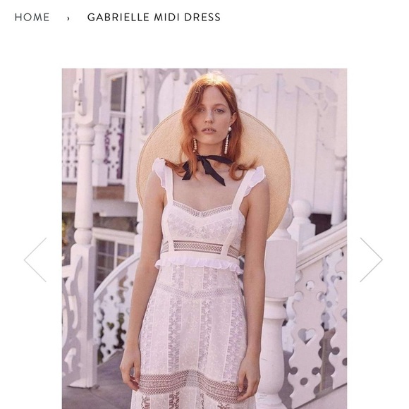 For love and lemons Gabrielle midi dress - Picture 2 of 12